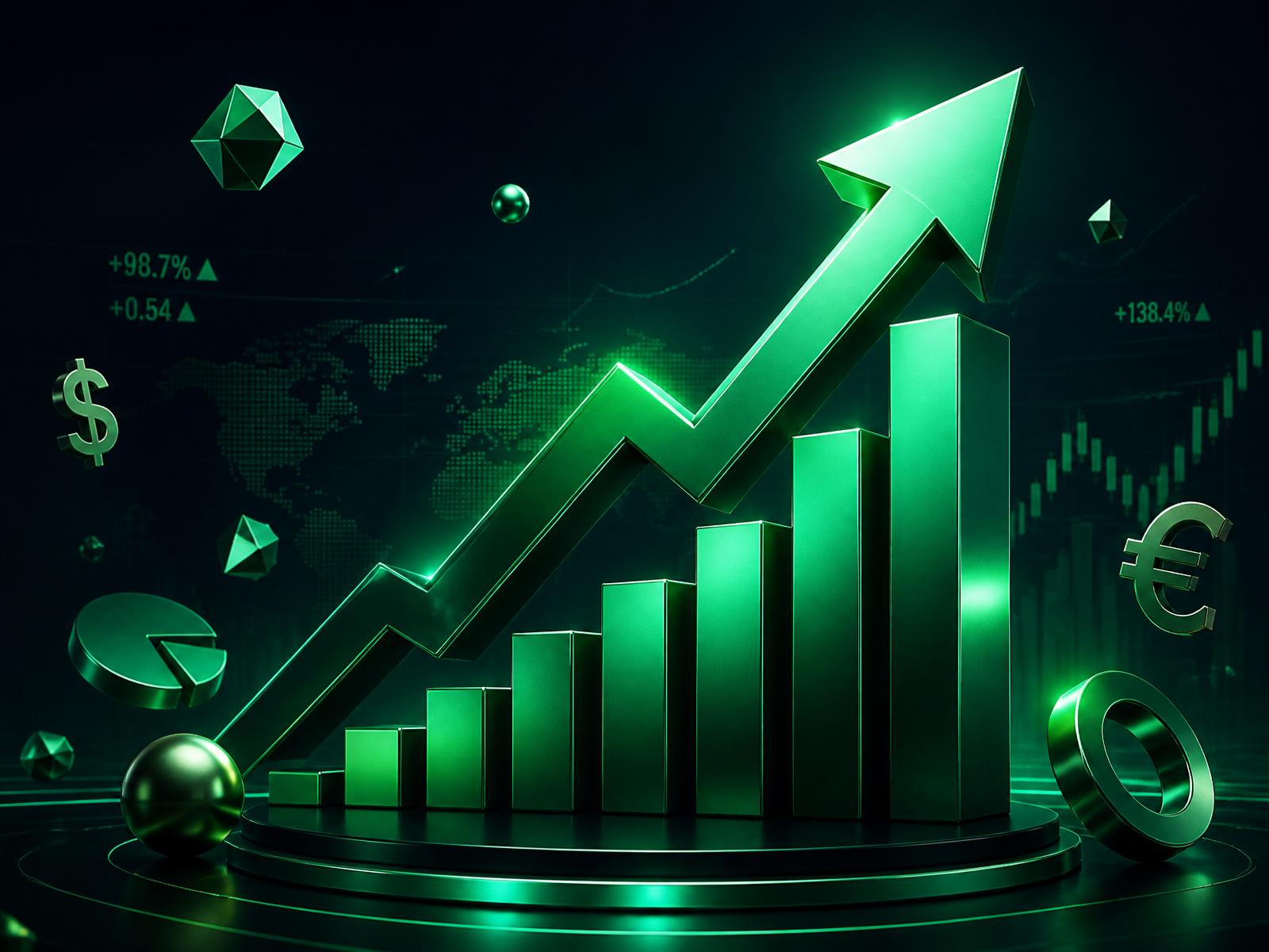 Moneywell emerald trading hero visual